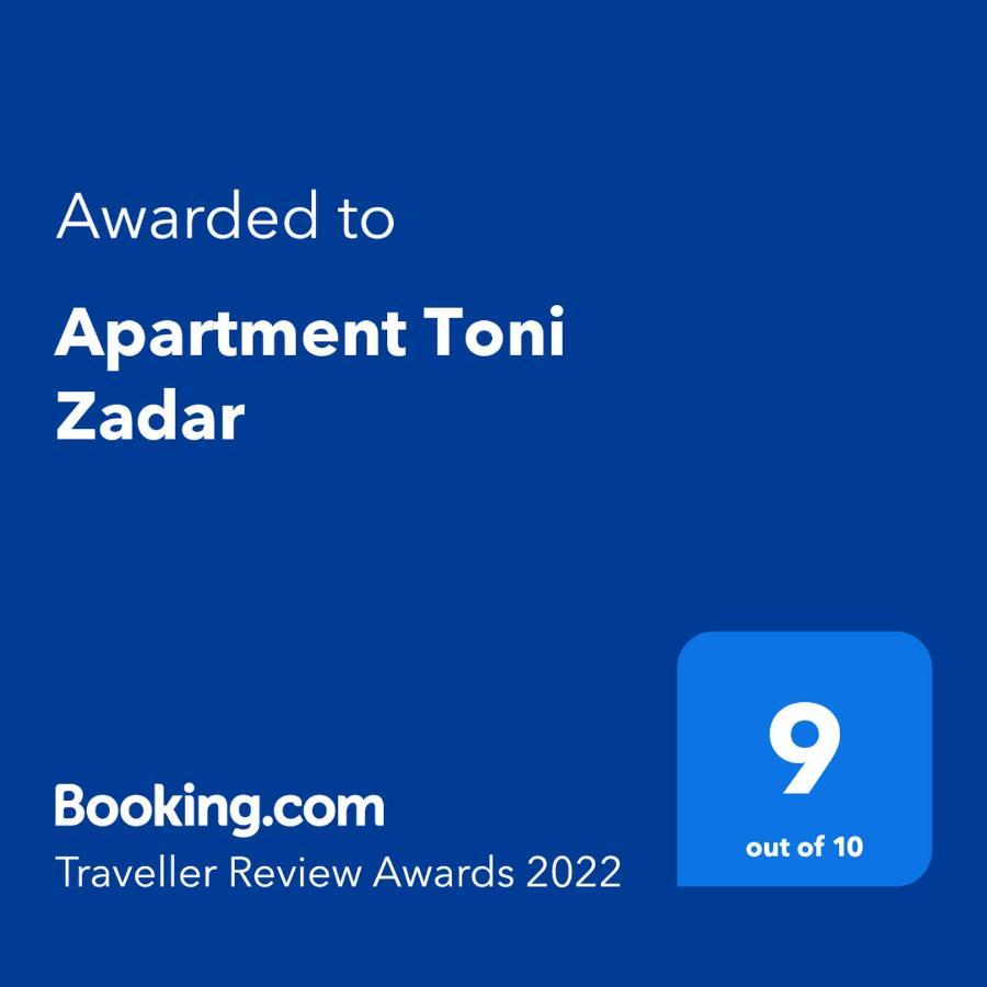 Apartment Toni Zadar Dış mekan fotoğraf